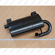 Глушитель/Muffler Assy A383896/A663505 Doosan